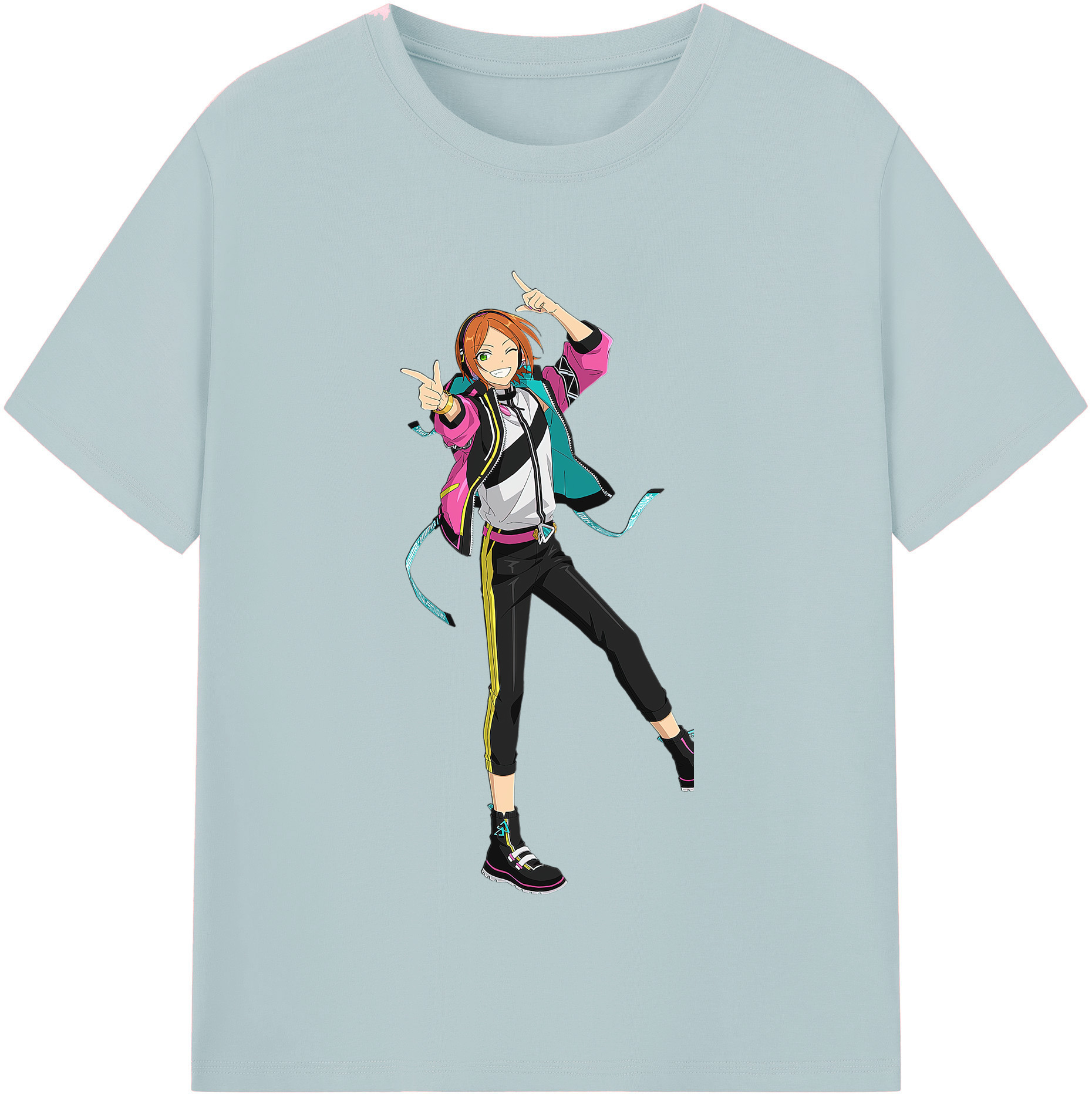 （画像用） あんさんぶるスターズ! Ensemble Stars 綿100％半袖Tシャツ（フロントプリント）